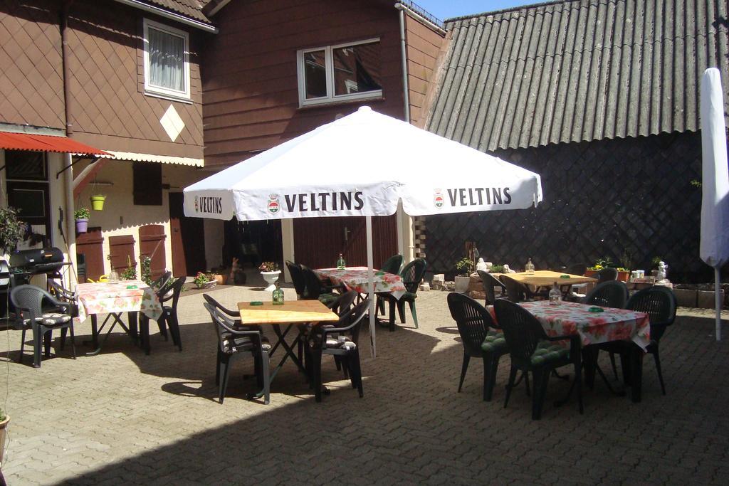 Hotel Zur Post Wieda Exterior foto