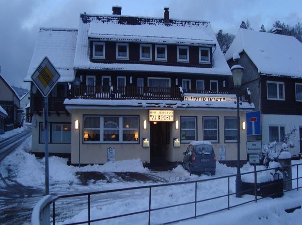 Hotel Zur Post Wieda Exterior foto