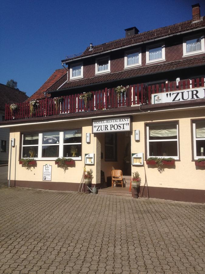 Hotel Zur Post Wieda Exterior foto