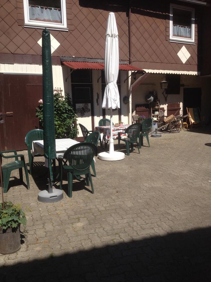 Hotel Zur Post Wieda Exterior foto